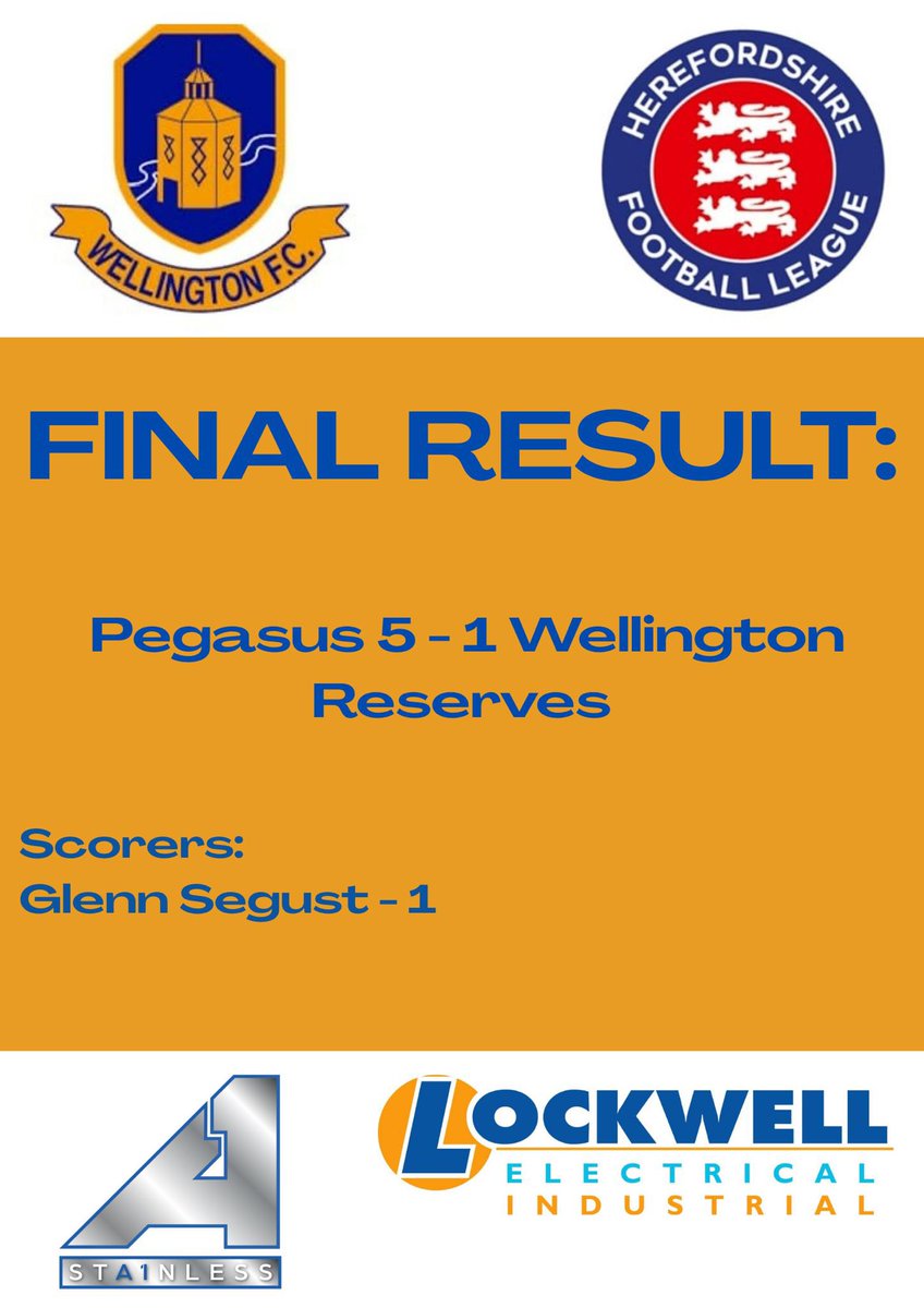 Not the start we wanted! After playing same great football over the period of 90mins we got punished for not being clinical and ruthless. 

Back to the drawing board and a busy week to put things right ready for our first home game of the season on Friday 5th Sept 🍊🍊
