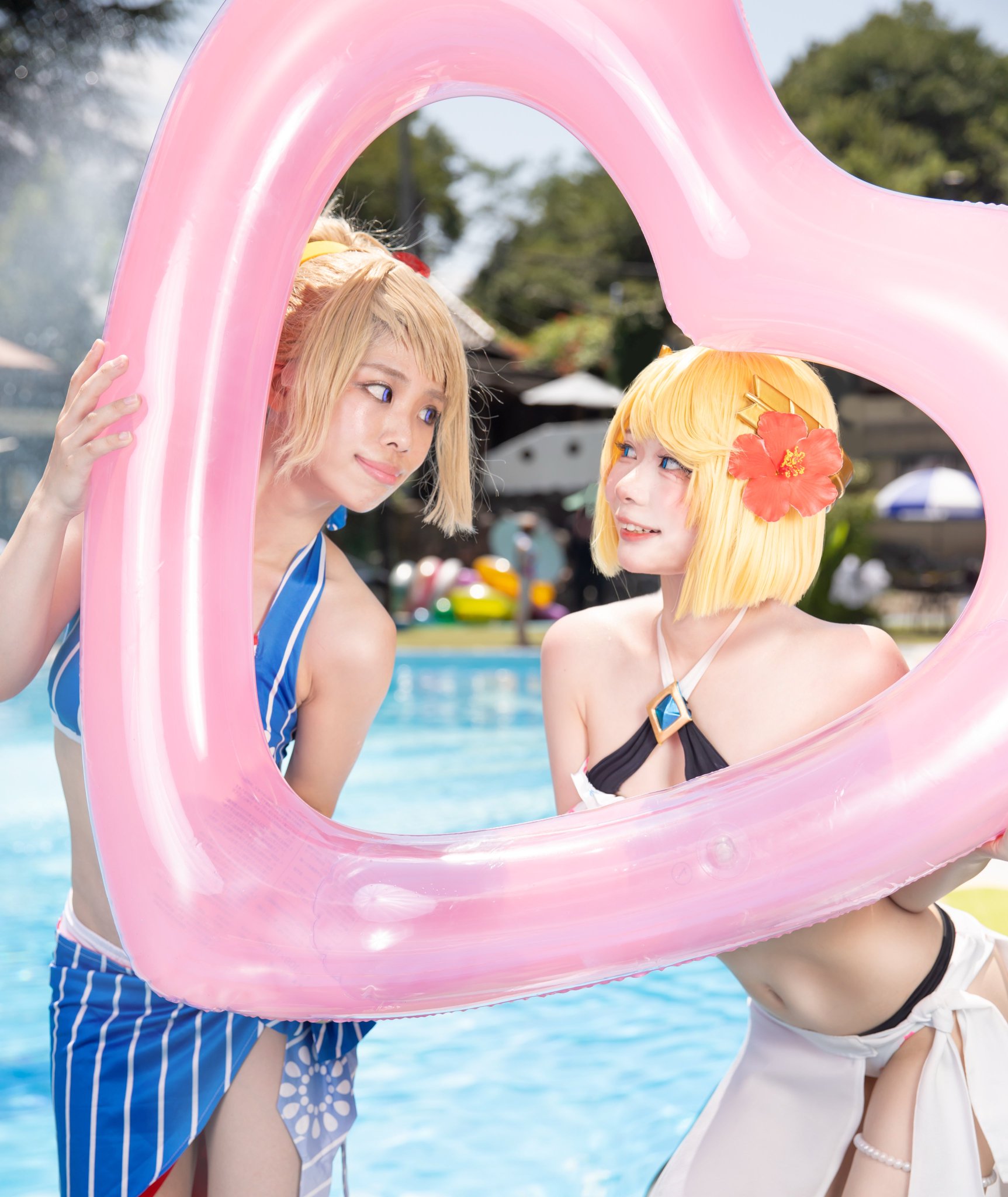 コンパス　コスプレ　深川まとい　水着 桜乃ひいらぎ 🌸 on X: 