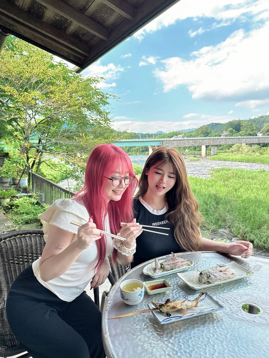 Yumi 优米🍌 (@yumipeixuan) on Twitter photo GM ❤️
Lunch with my bestie <a href="/web3_honey/">たぬきち🍯web3honey💛</a> ✨
Tried river fish sashimi for the first time 🥹 It was soooo good!
📍Aokiya, Tochigi GM ❤️
Lunch with my bestie <a href="/web3_honey/">たぬきち🍯web3honey💛</a> ✨
Tried river fish sashimi for the first time 🥹 It was soooo good!
📍Aokiya, Tochigi