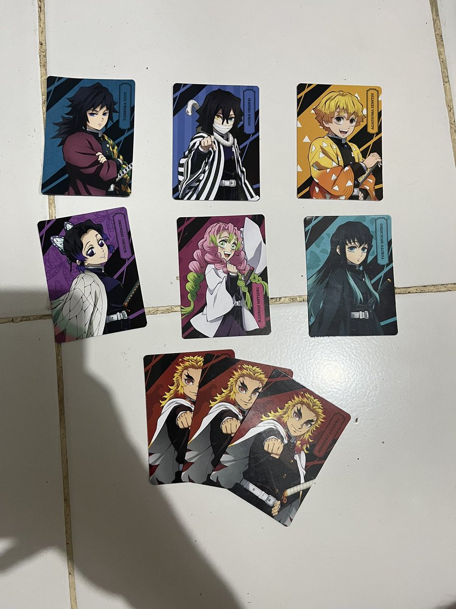 abcdevil_14's tweet photo. wtt famima x demon slayer card

have : rengoku
want : semua kecuali yg digambar

dom : depok
cod only, ga ada 🍊 https://t.co/mjpfOM1fBi
