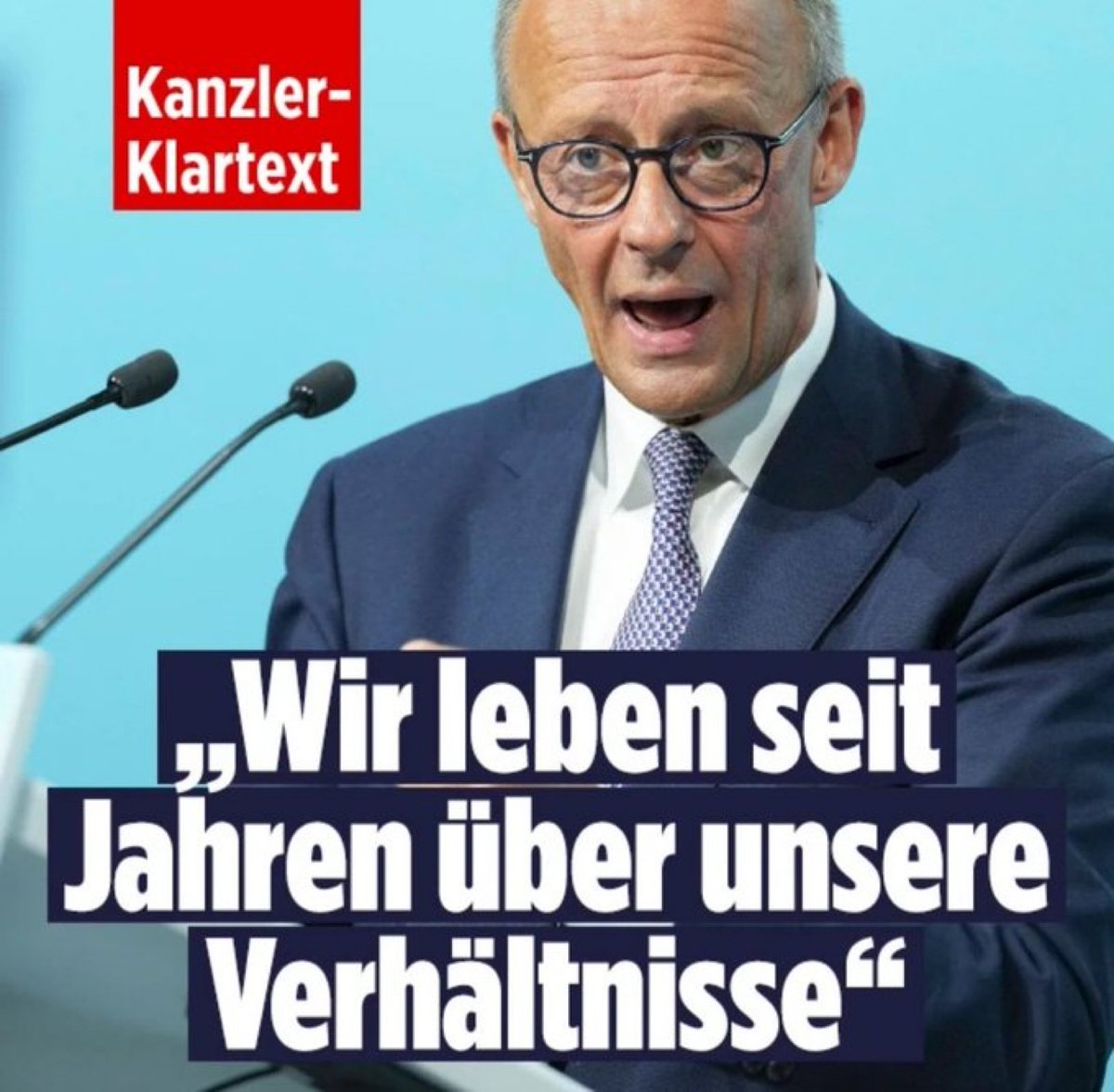 …sagt der Multimillionär und Privatjetflieger…Unfassbar!