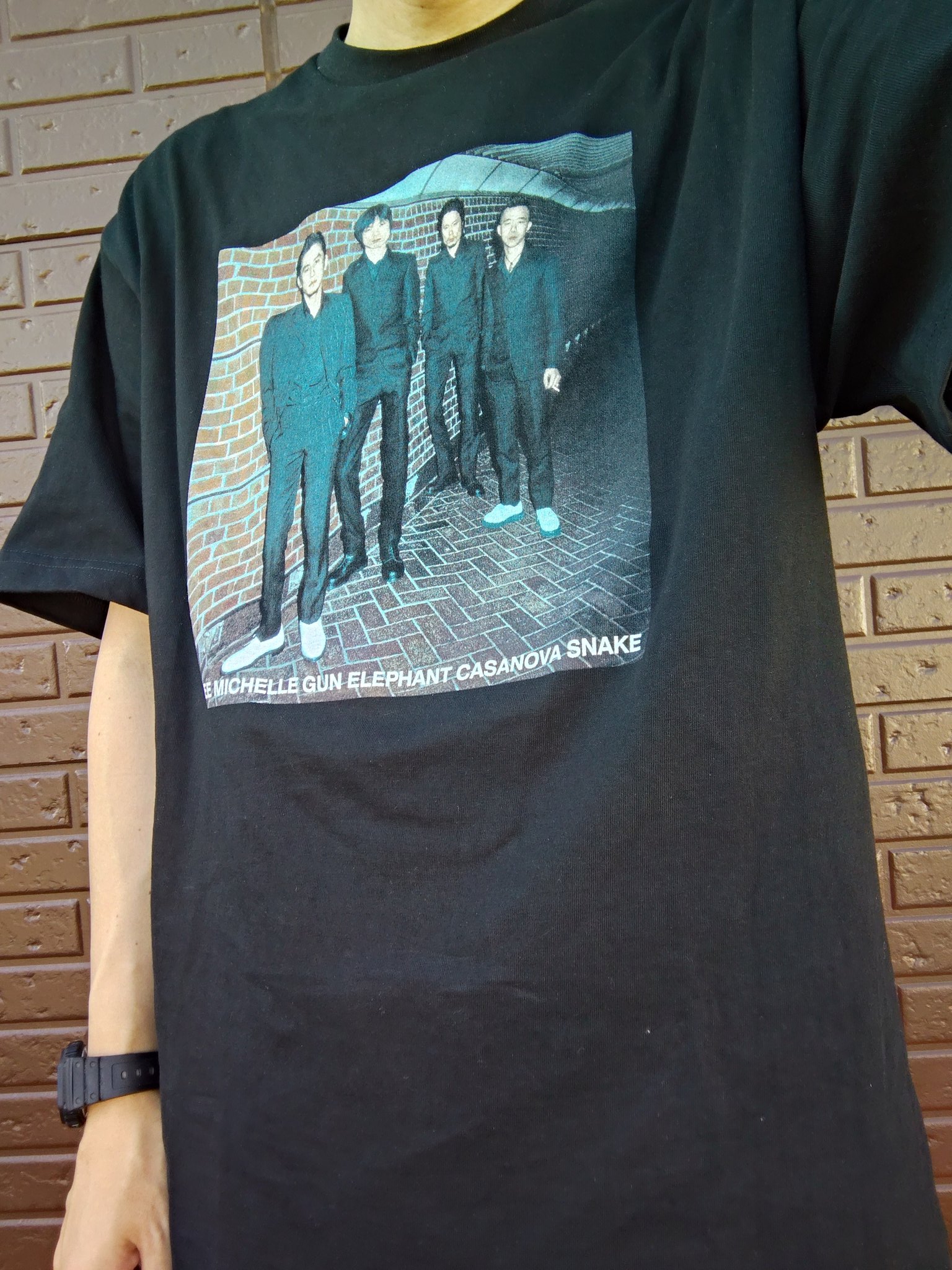 ミッシェルガンエレファント カサノバスネイクTシャツ TMGE 受注販売】THEE MICHELLE GUN ELEPHANT / TMGE Vinyl JKT T