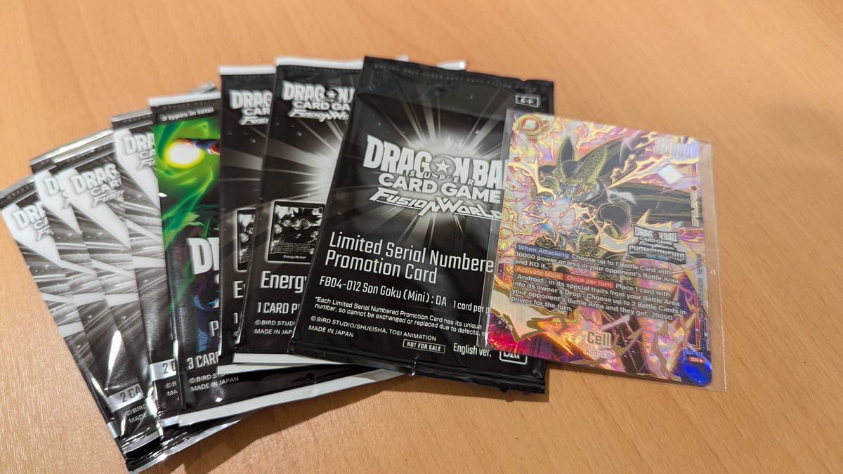 Got a second serial in DBFW. From Auckland again. Meanwhile I haven't made top in OPCG even once.

Not posting scores. IYKYK 🤡