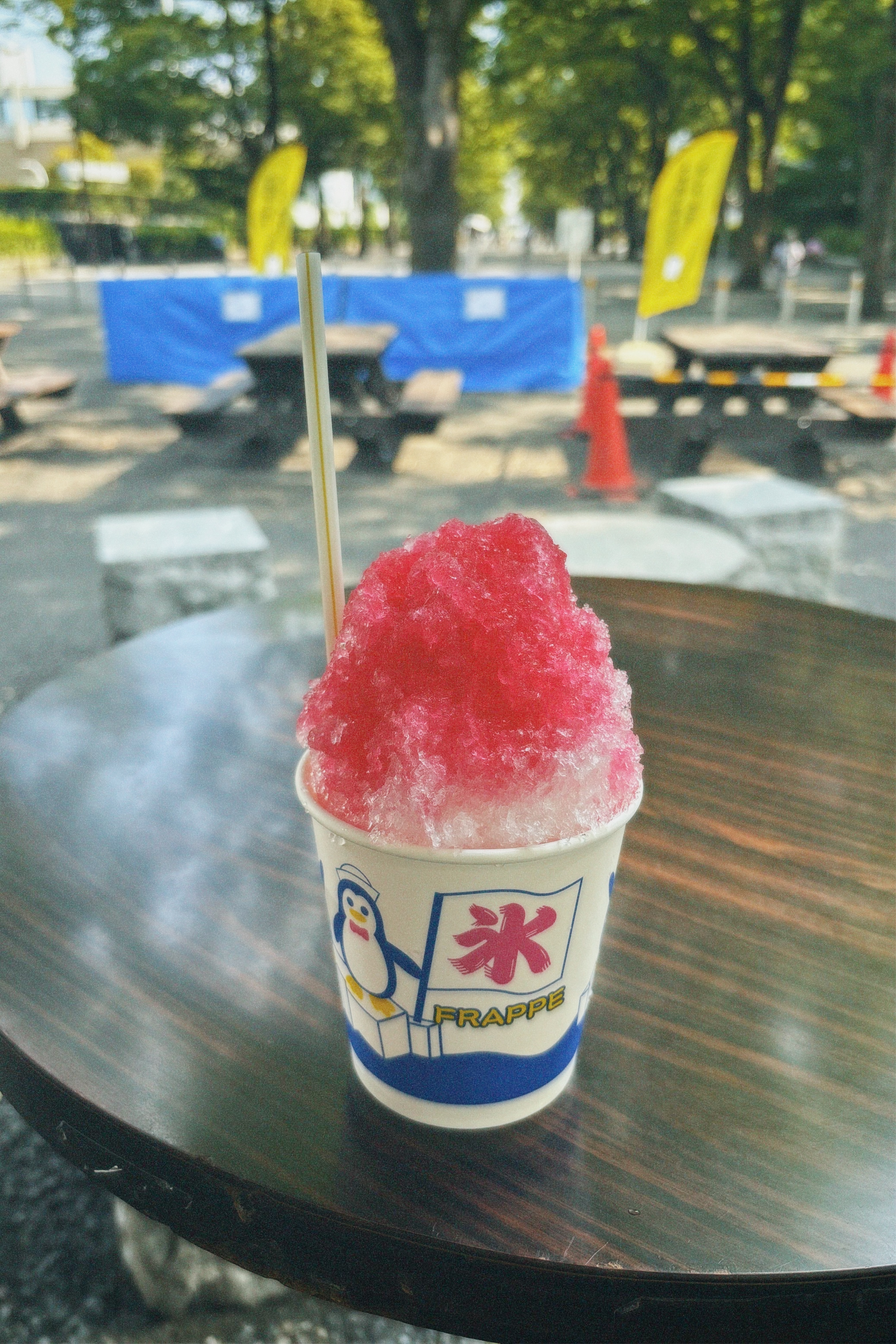 ターポリン幕 ドリンク かき氷 イベント Misaki Tanaka on X: 