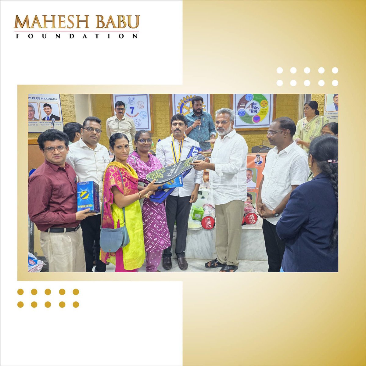 Mahesh Babu Foundation tweet media