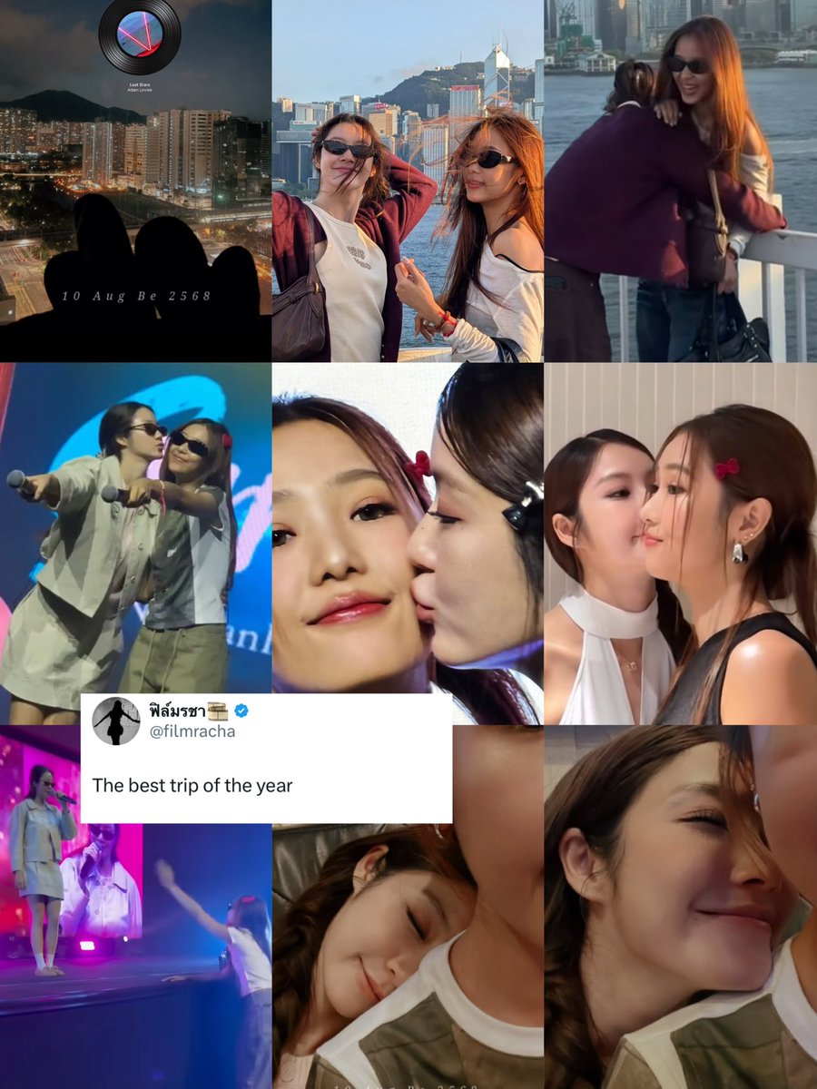 ‘The best trip of the year’ 🤍❤️‍🩹

#น้ำตาลฟิล์ม #NamtanFilm