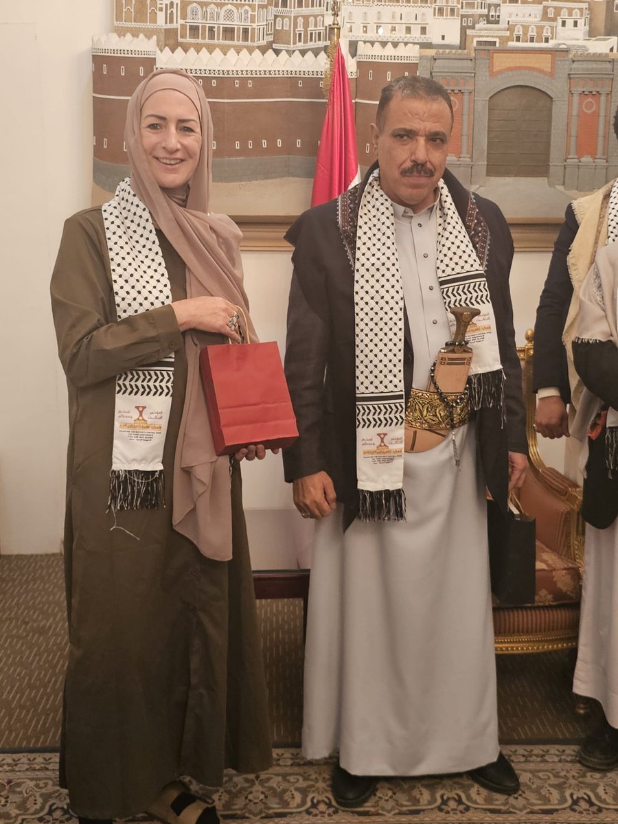 The lawless, terrorist, state of 🇮🇱 murdered Jamal bin Amer, Yemen's Foreign Minister, whom I met in March,  in Saana last night, along with the Prime Minister  &amp; other Ministers for their heroic solidarity with 🇵🇸. Our hearts are breaking but we know your spirit never will.
