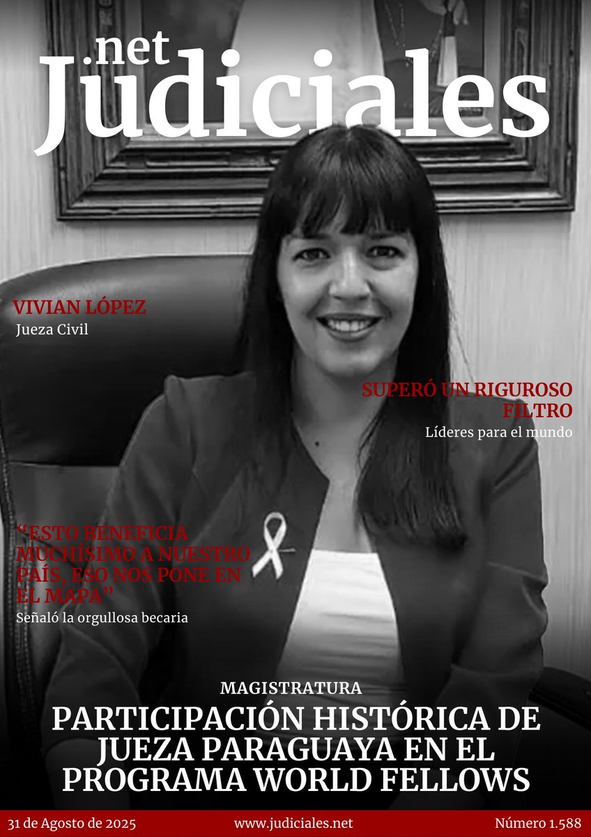 🔴 Muy buen día, feliz Domingo, a disfrutarlo en Familia!🥰🤩

Te dejamos la Tapa de #JudicialesNet 👩🏻‍🎓😎

Todos los detalles lo encontrás en nuestro sitio web
👇🏻⚖️🇵🇾
Judiciales.net