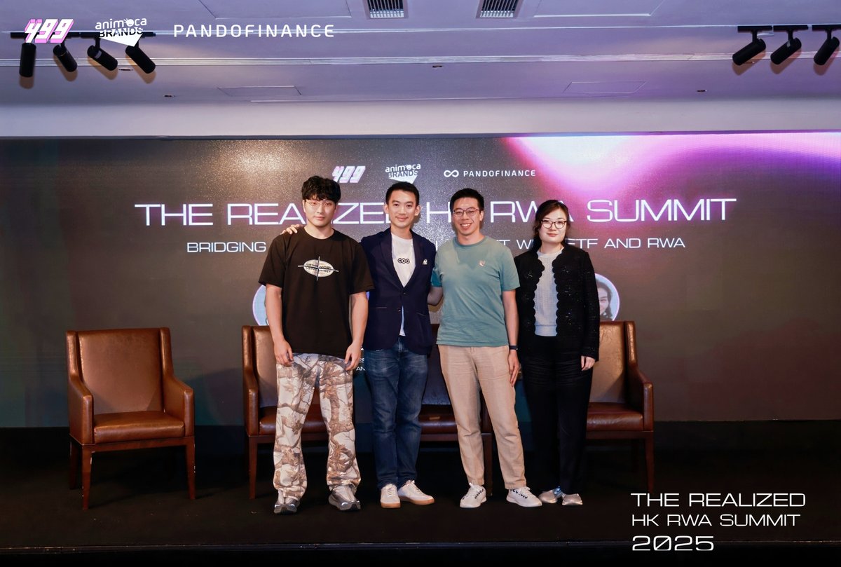 499 (@499_dao) on Twitter photo 📖Recap of the enlightening panel "Beyond Speculation: Real-World Use Cases for Stablecoins and RWA" at 'The Realized HK RWA Summit 2025'
🎙️Hosted by:
Tykoo <a href="/0xTykoo/">Tykoo</a> , Investment Director, <a href="/paramita_vc/">Paramita VC</a>
🗣 Featuring:
David Ching <a href="/0xAbcdave/">Dave C</a> , Investment Director, <a href="/animocabrands/">Animoca Brands</a> 📖Recap of the enlightening panel "Beyond Speculation: Real-World Use Cases for Stablecoins and RWA" at 'The Realized HK RWA Summit 2025'
🎙️Hosted by:
Tykoo <a href="/0xTykoo/">Tykoo</a> , Investment Director, <a href="/paramita_vc/">Paramita VC</a>
🗣 Featuring:
David Ching <a href="/0xAbcdave/">Dave C</a> , Investment Director, <a href="/animocabrands/">Animoca Brands</a>