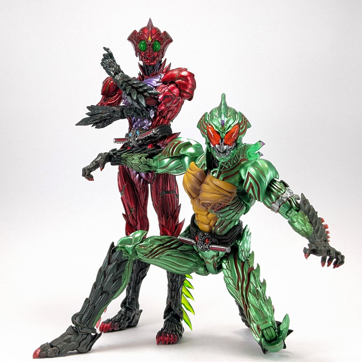 S.I.C. 仮面ライダーアマゾンオメガ S.I.C. 仮面ライダーアマゾンアルファ