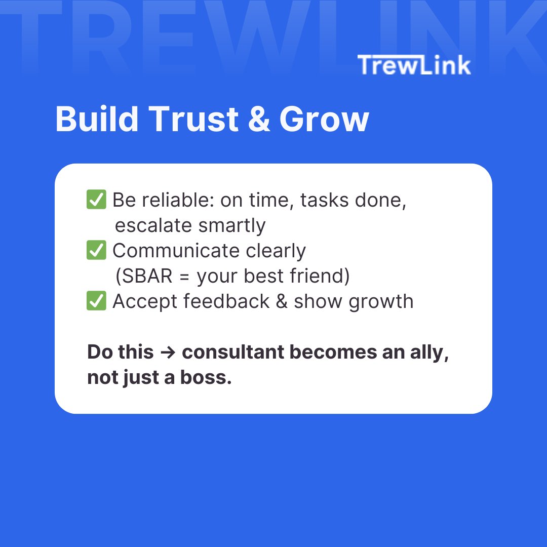 Surviving Your First NHS Consultant: The Rulebook No One Gives IMGs
📖 Read more: community.trewlink.com/forum-qxt6vsdi…

⚡ Check if you’re NHS-ready → Take the free AI-powered TrewLink Fit Score: trewlink.trewai.com/login

#trewai #Trewlink #UK #IMG #NHS #Doctors