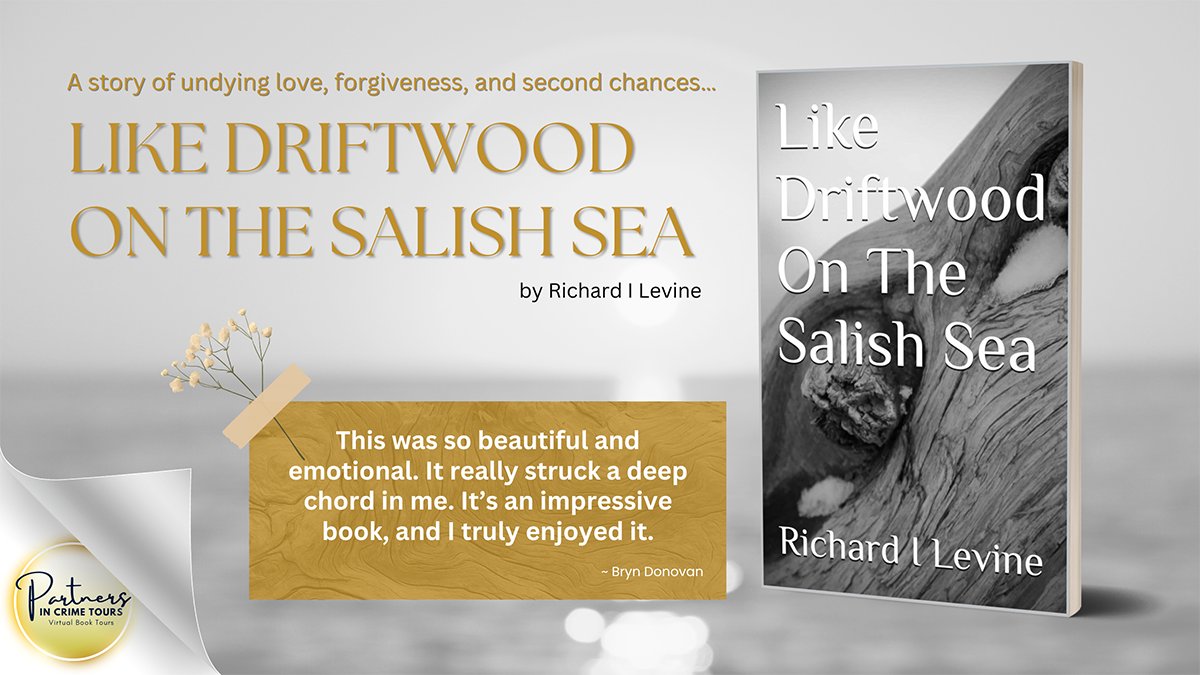 LIKE DRIFTWOOD ON THE SALISH SEA is <a href="/Your_In8_Power/">Richard I Levine</a>'s  wonderfully emotional and satisfying story of heartbreak, healing, and a second chance at the love of a lifetime. ~ <a href="/KarenSiddall/">Karen Siddall</a> 
#WoundedWarrior #UndyingLove #Forgiveness #SalishSea #TrendingReads #MustRead