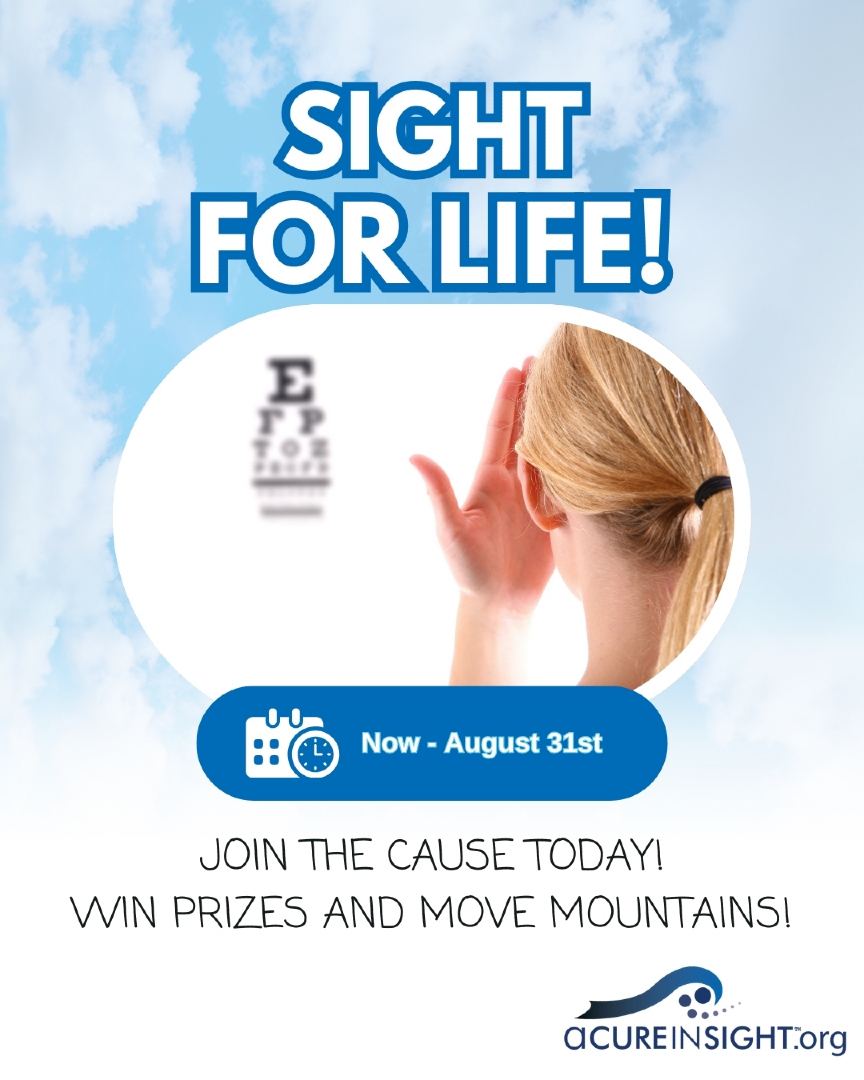 A Cure In Sight (@acureinsight1) on Twitter photo ๐จ Itโs the LAST DAY! ๐จ
Get those final points in for Sight For Life before winners are announced this afternoon!ย
Every point helps us get closer to our goal โ and this is your moment to make it count. Letโs end strong!
๐ Log in now & make your moves: charityfootprints.com/sightforlife/ ๐จ Itโs the LAST DAY! ๐จ
Get those final points in for Sight For Life before winners are announced this afternoon!ย
Every point helps us get closer to our goal โ and this is your moment to make it count. Letโs end strong!
๐ Log in now & make your moves: charityfootprints.com/sightforlife/