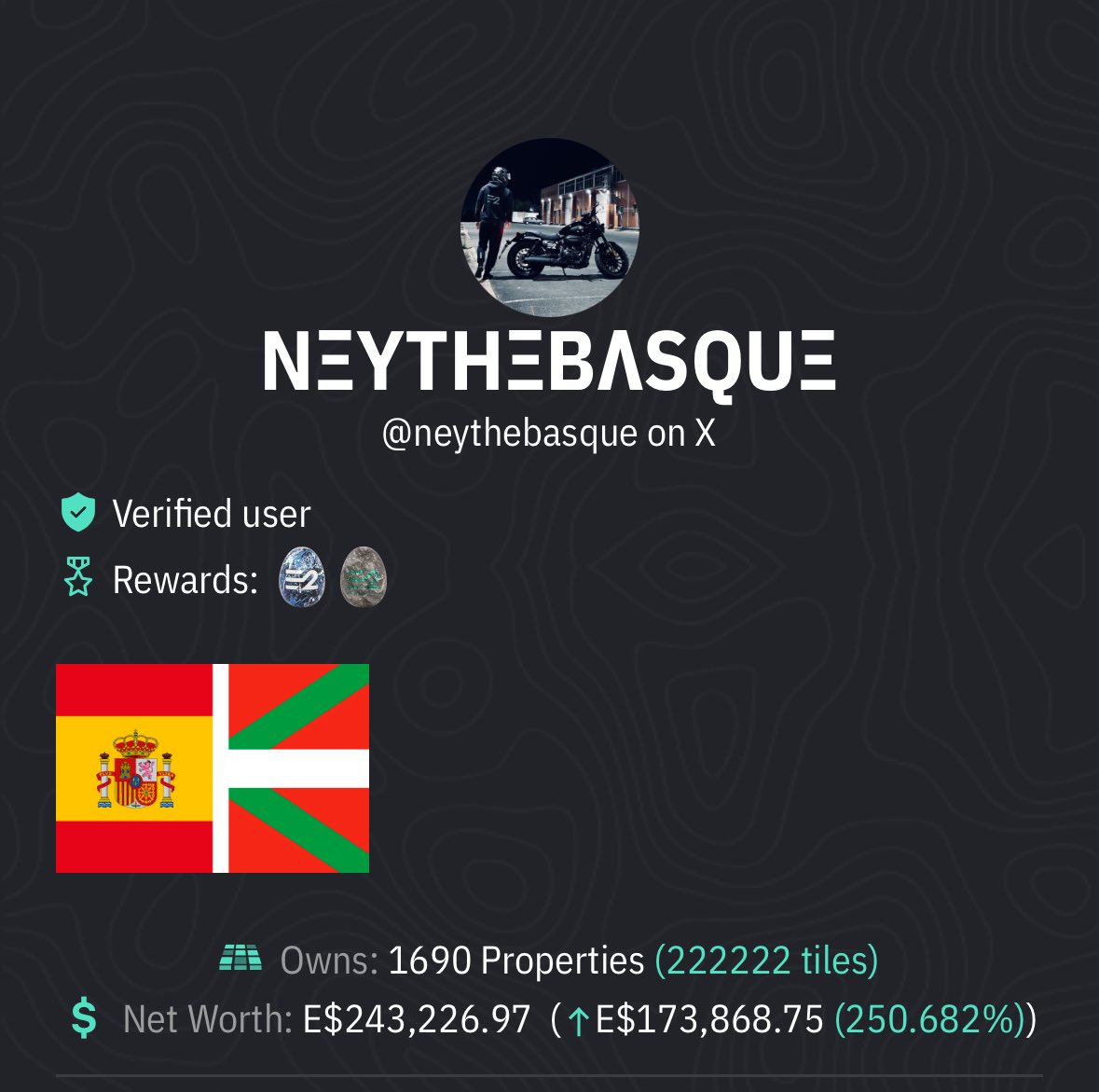 Let the 2's align.

#Earth2