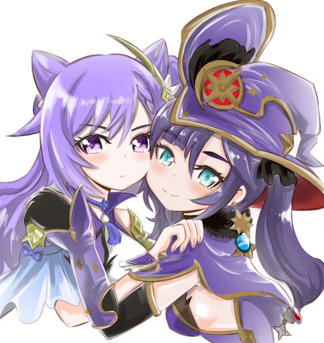 ちょっと恥ずかしいけど原神リリース当初に描いたモナとコクセイ😘
モナが生誕祭という事で❤️
#原神 #モナ生誕祭2025