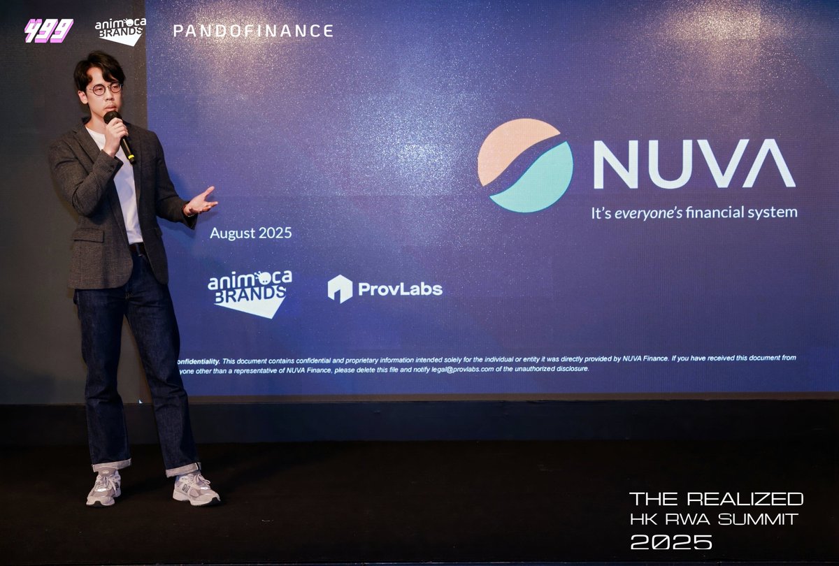 499 (@499_dao) on Twitter photo 📖Recap of the illuminating keynote "NUVA: The RWA Vault Marketplace for Everyone, Everywhere" presented by <a href="/bchan8938/">Brian Chan</a> at 'The Realized HK RWA Summit 2025'
🗣 Featuring:
Brian Chan <a href="/bchan8938/">Brian Chan</a>, Deputy COO, <a href="/animocabrands/">Animoca Brands</a>
🧲As tokenization converges with 📖Recap of the illuminating keynote "NUVA: The RWA Vault Marketplace for Everyone, Everywhere" presented by <a href="/bchan8938/">Brian Chan</a> at 'The Realized HK RWA Summit 2025'
🗣 Featuring:
Brian Chan <a href="/bchan8938/">Brian Chan</a>, Deputy COO, <a href="/animocabrands/">Animoca Brands</a>
🧲As tokenization converges with
