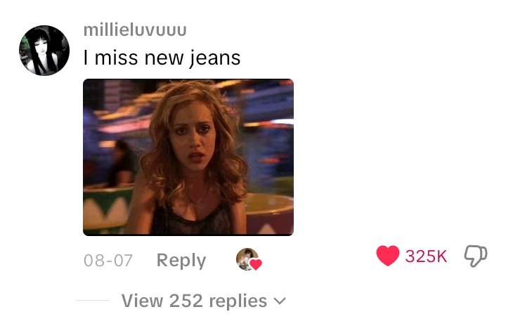 "gp" and it's just you mentally ill hybe stans 
meanwhile the real gp miss newjeans