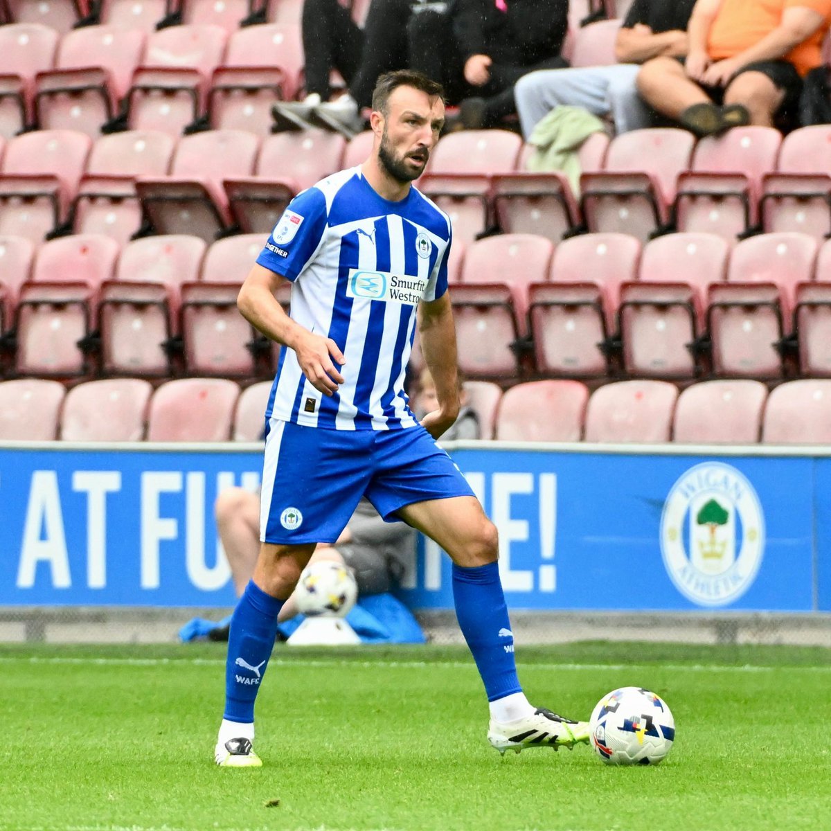 Enjoyable game yesterday at The Brick. Continued brilliant support at home and a good performance from the lads. <a href="/LaticsOfficial/">Wigan Athletic</a> 🔵⚪️⚽️