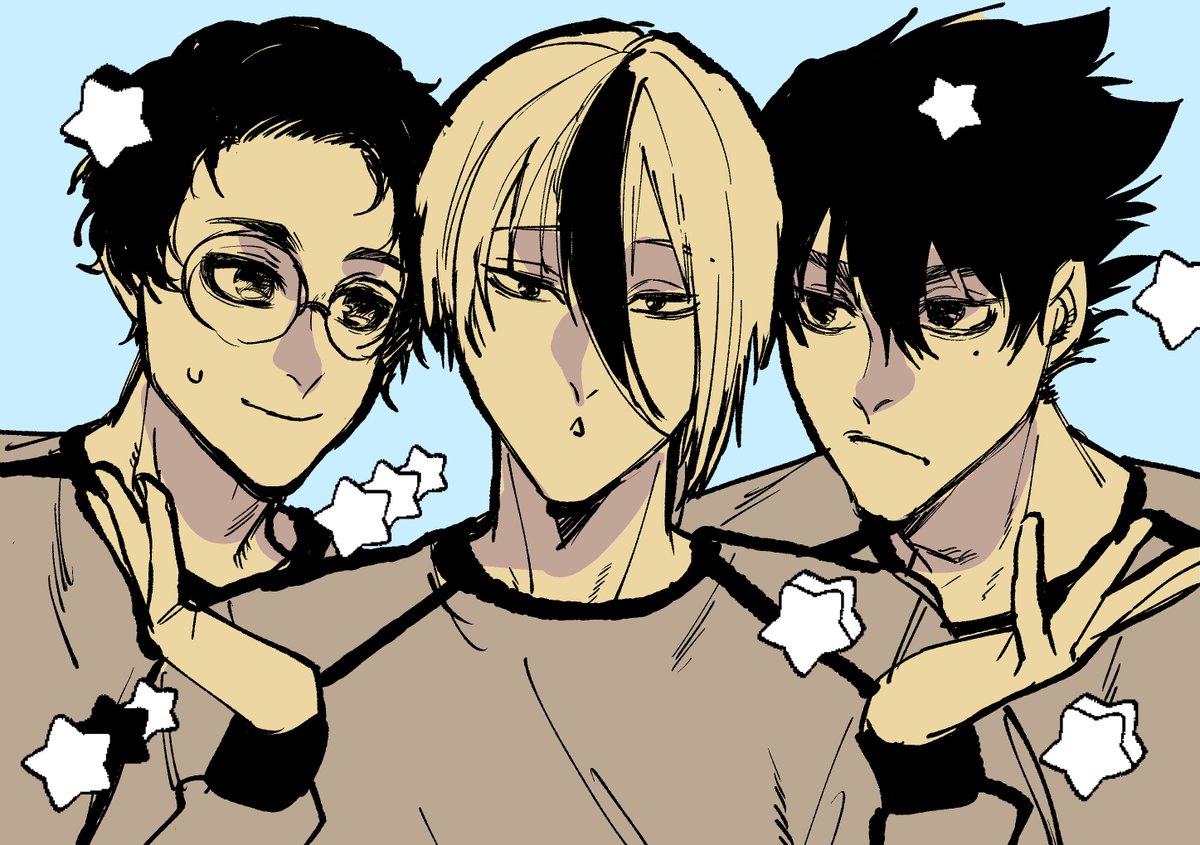 3⃣4⃣5⃣落書き
