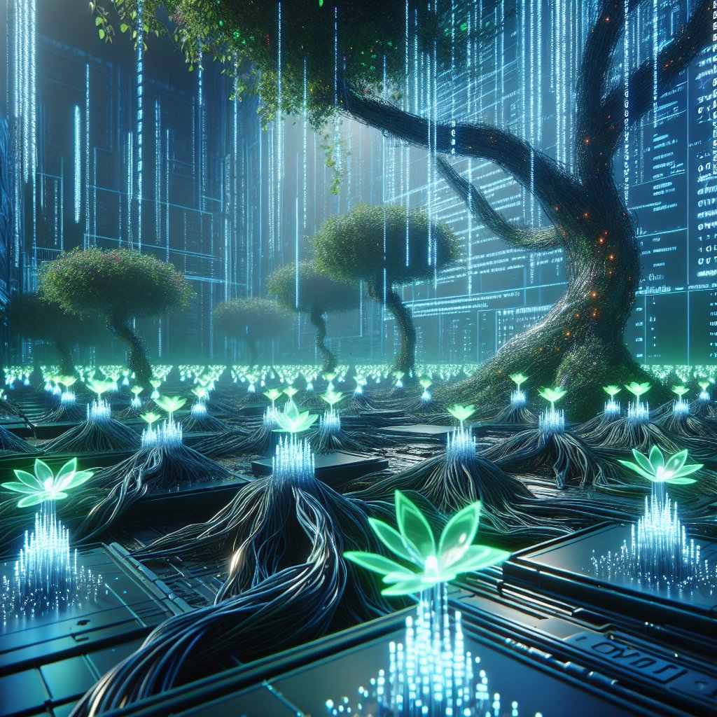 0xdevshm's tweet image. In a world where code blooms and binary blossoms flourish, who knew gardening could be so high-tech? Time to cultivate your skills and watch your projects grow! 🌿💻 #CodingLife #TechArt #FutureOfProgramming