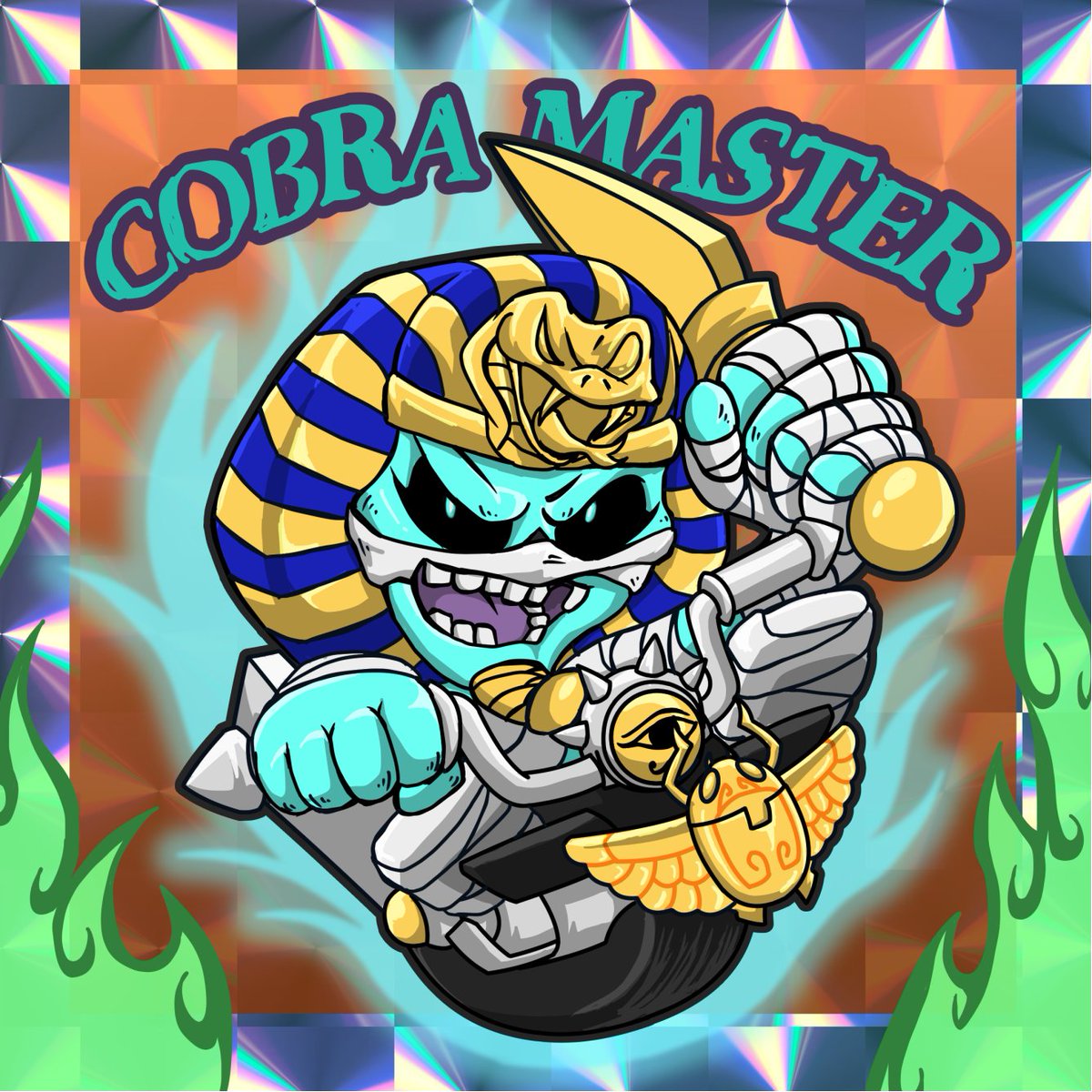 Wow, that's super cool! It would be great to swap—your sticker for