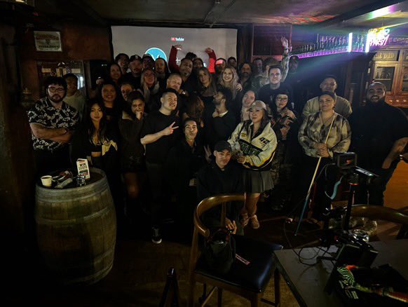 The event popped off! Thank you all for coming #twitch