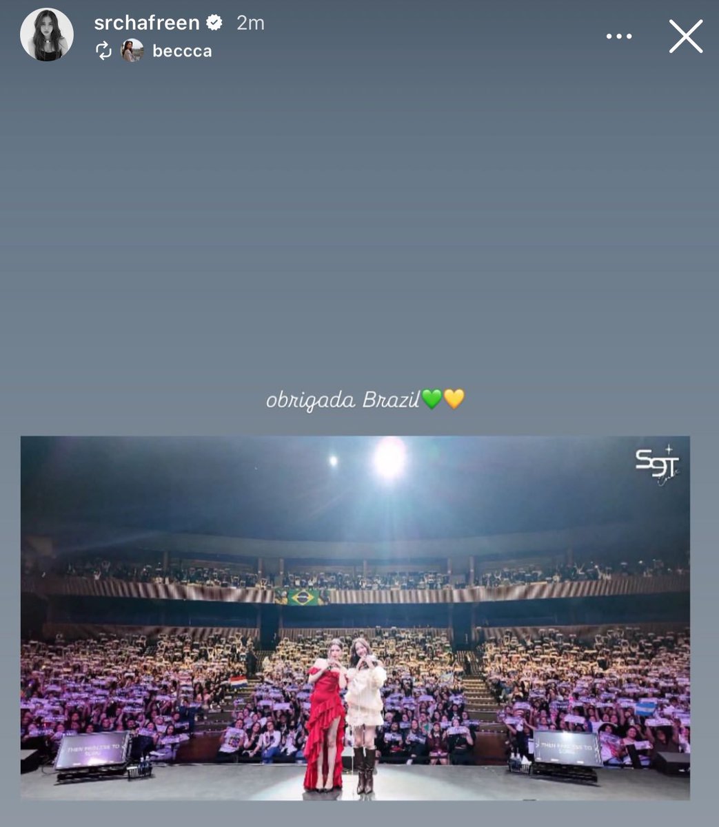 pfreen reposted becbec's story!!!🥹🇧🇷

FREEN BECKY LATAM TOUR BRAZIL 
#FreenBecky1stFMinSaoPaulo