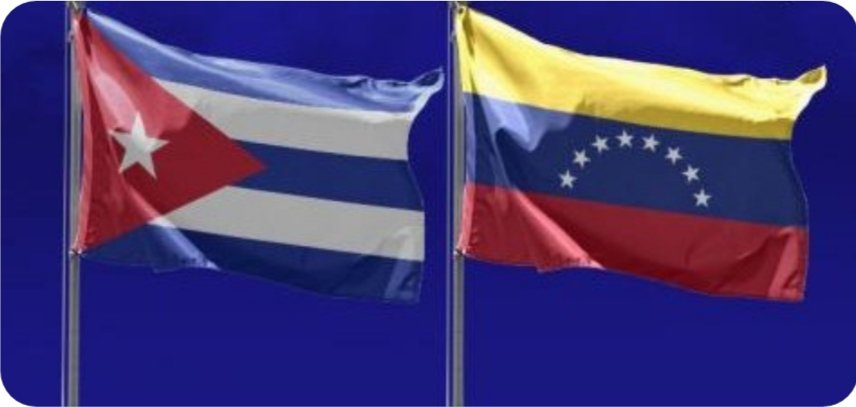 Cuba y Venezuela dos naciones sólidarias. 🇨🇺🇨🇴 #VenezuelaEsUnaEsperanza 
#CubaConVenezuela 
#CubaYVenezuelaPorLaPaz