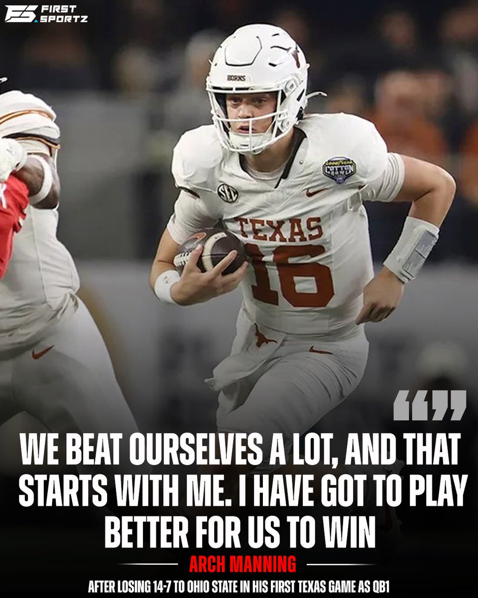 FirstSportz_NFL's tweet image. Arch Manning Takes Blame for Texas’ Gutting Loss Against Ohio State in Season-Opener

firstsportz.com/arch-manning-t…

#CollegeFootball #texasvsohiostate #ArchManning
