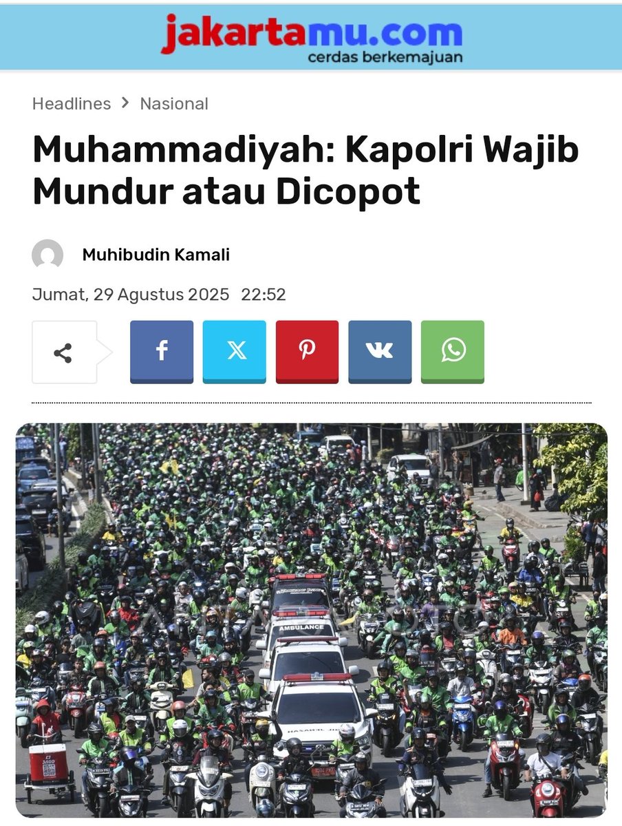 Pendapat ini senada dengan harapan masyarakat, tapi bertentangan dengan kepentingan Genk Solo.

Sekarang semua keputusan ada ditangan Presiden <a href="/prabowo/">Prabowo Subianto</a> , rakyat akan monitor.