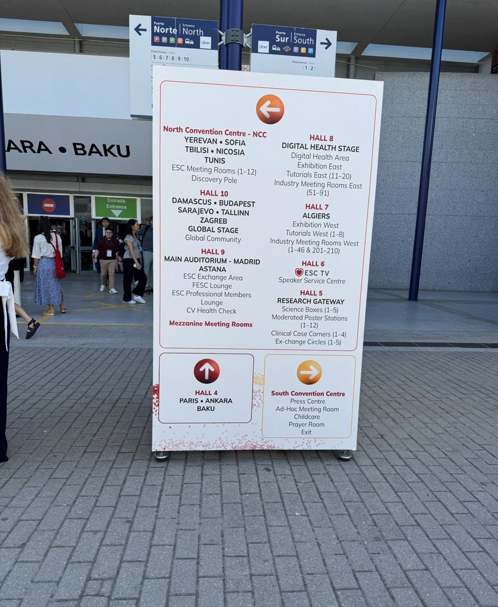 ESC Congress 2025 Madrid !! Great cardiology meeting packed with innovative science from around the world. I had the opportunity to present in the Clinical case corner. #ESCCongress #cardiology##Europeansocietycardiology2025