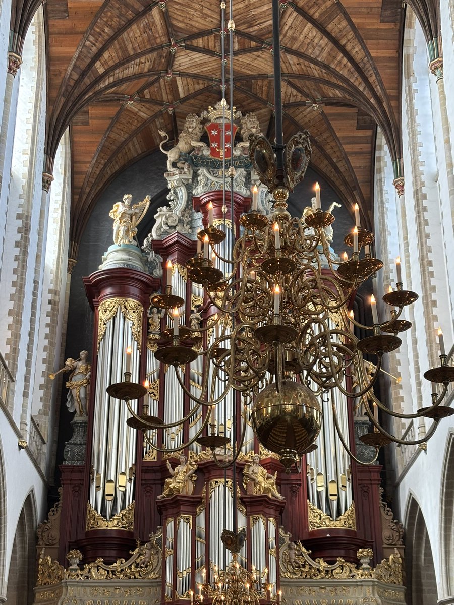 Het Müllerorgel op een zondagochtend..