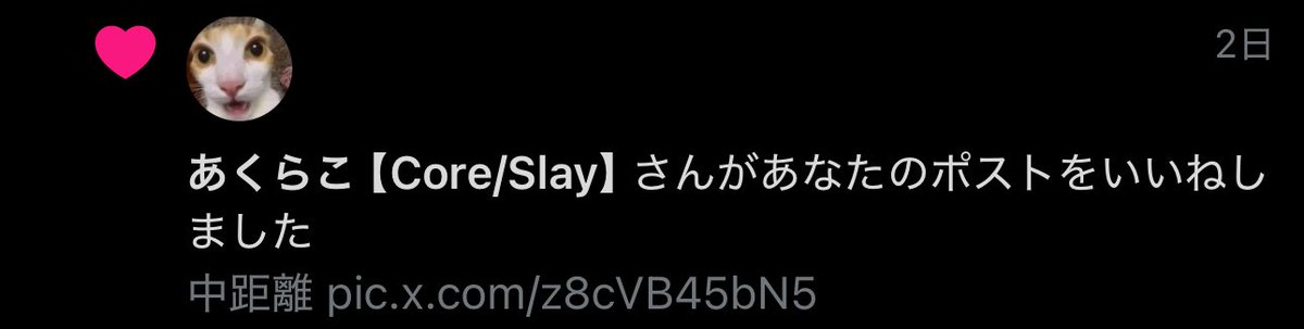 あくらこさんにいいねされててはぴはぴ