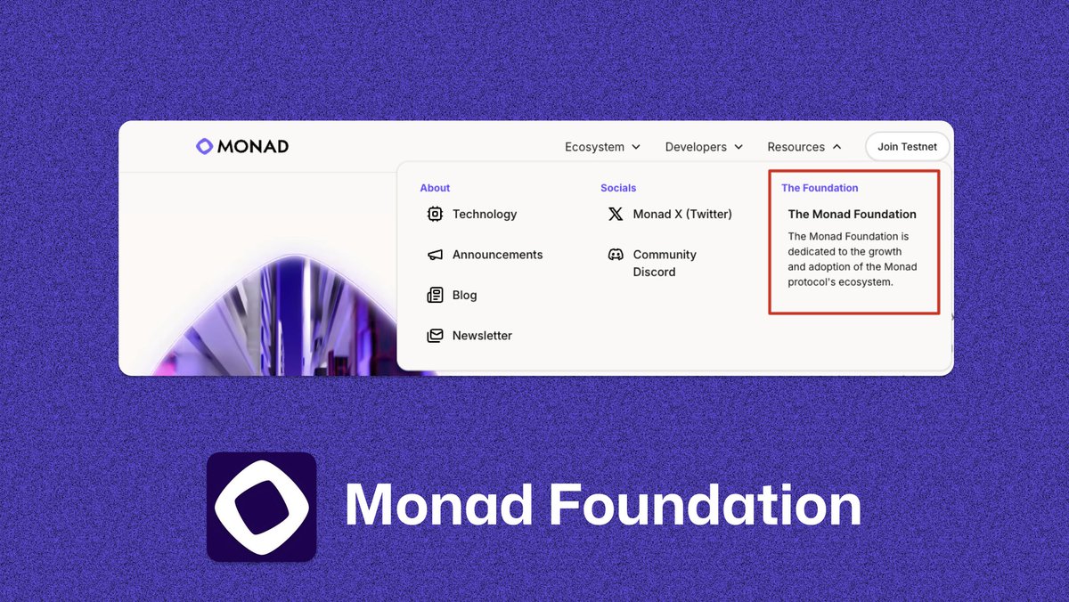 As we wait for $LINEA, the Monad Foundation page has been created Hinting  at the token and airdrop launch soon. 🔗 https://t.co/hBF37lJi5p Mostly,  these might be the eligibility: - Discord roles and