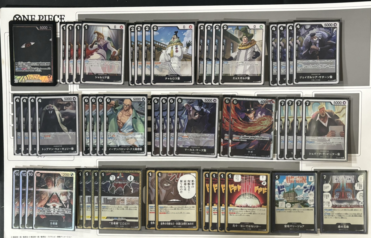 ONEPIECEカードゲーム フェスタ2025』DAY2開催『3on3 CUP』 優勝チーム