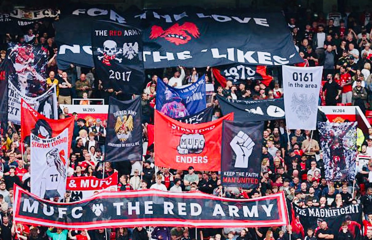 Nigel Flanagan KAM🎖️ (@nigeljflanagan) on Twitter photo Well done &Thank you <a href="/TraMufc/">TRA - The Red Army (MUFC)</a> for your campaign in trying to Reclaim The Stretford End, loved seeing all the flags yesterday, let’s keep this going & fingers crossed one day the whole of the Stretford end will be covered in flags #mufc #MUNBUR #ManUnited #ReclaimTheStretfordEnd Well done &Thank you <a href="/TraMufc/">TRA - The Red Army (MUFC)</a> for your campaign in trying to Reclaim The Stretford End, loved seeing all the flags yesterday, let’s keep this going & fingers crossed one day the whole of the Stretford end will be covered in flags #mufc #MUNBUR #ManUnited #ReclaimTheStretfordEnd