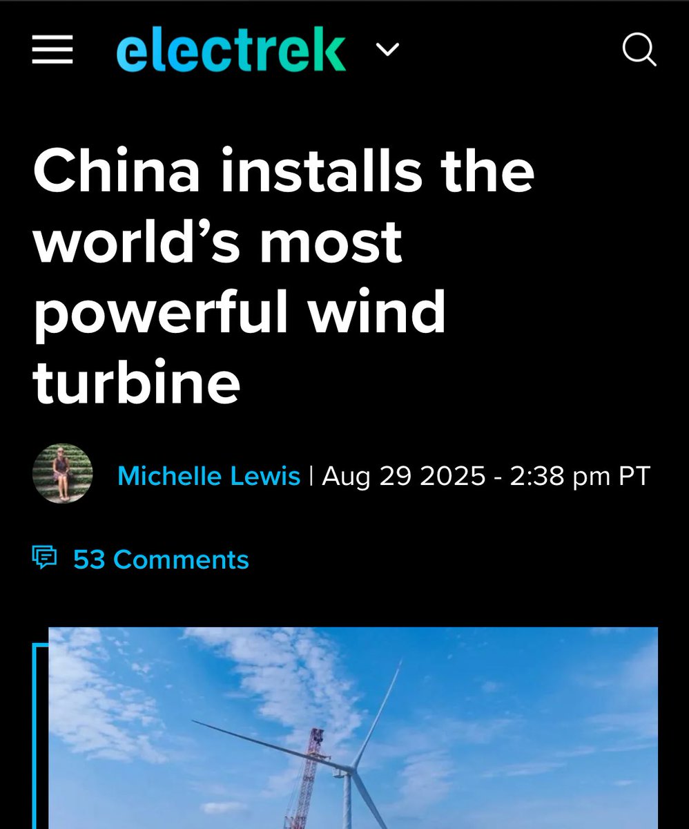 AlecStapp's tweet image. We claim to be pursuing an “energy dominance” strategy but China is actually doing it.