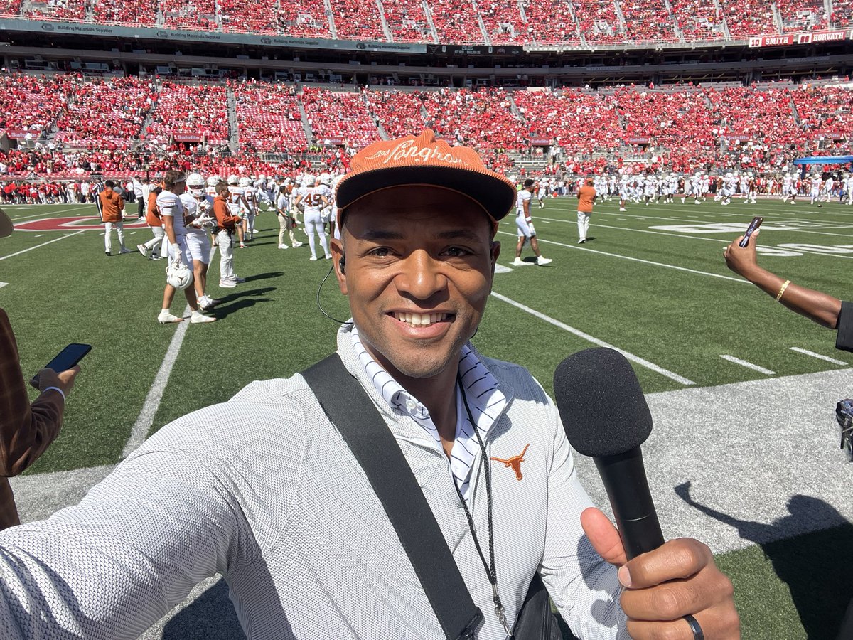 Final score: 14–7.
But being in The ‘Shoe with Los Longhorns? Special.

The goals aren’t gone. Just getting started. Can’t wait to watch this teams growth this season.

Smile’s still on. Hat’s from @howlerbros. ❤️🫡
#HookEm #ArchEra #LosLonghorns #HornsUp