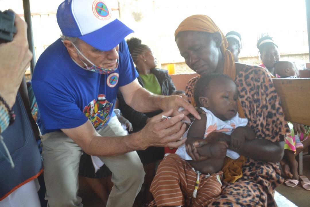 Fighting against malaria and cancer.