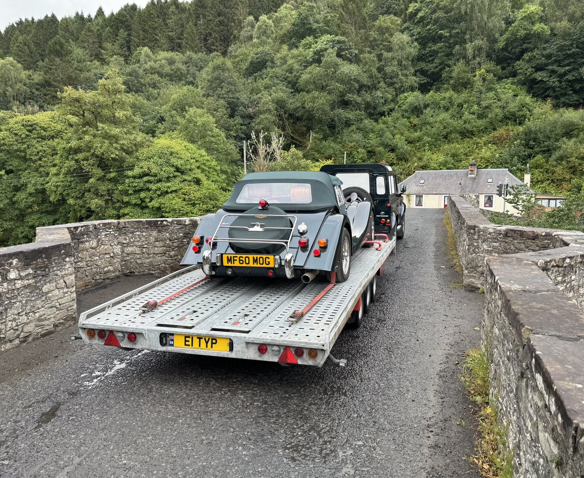 INCOMING ! 2019 Morgan Plus 4 finished in stunning Jaguar British Racing Green Metallic over Yarwood Caramel leather with an impressive factory specification and a mere 5,300 miles from new 💚

#morganplus4 #nutleysportsprestige