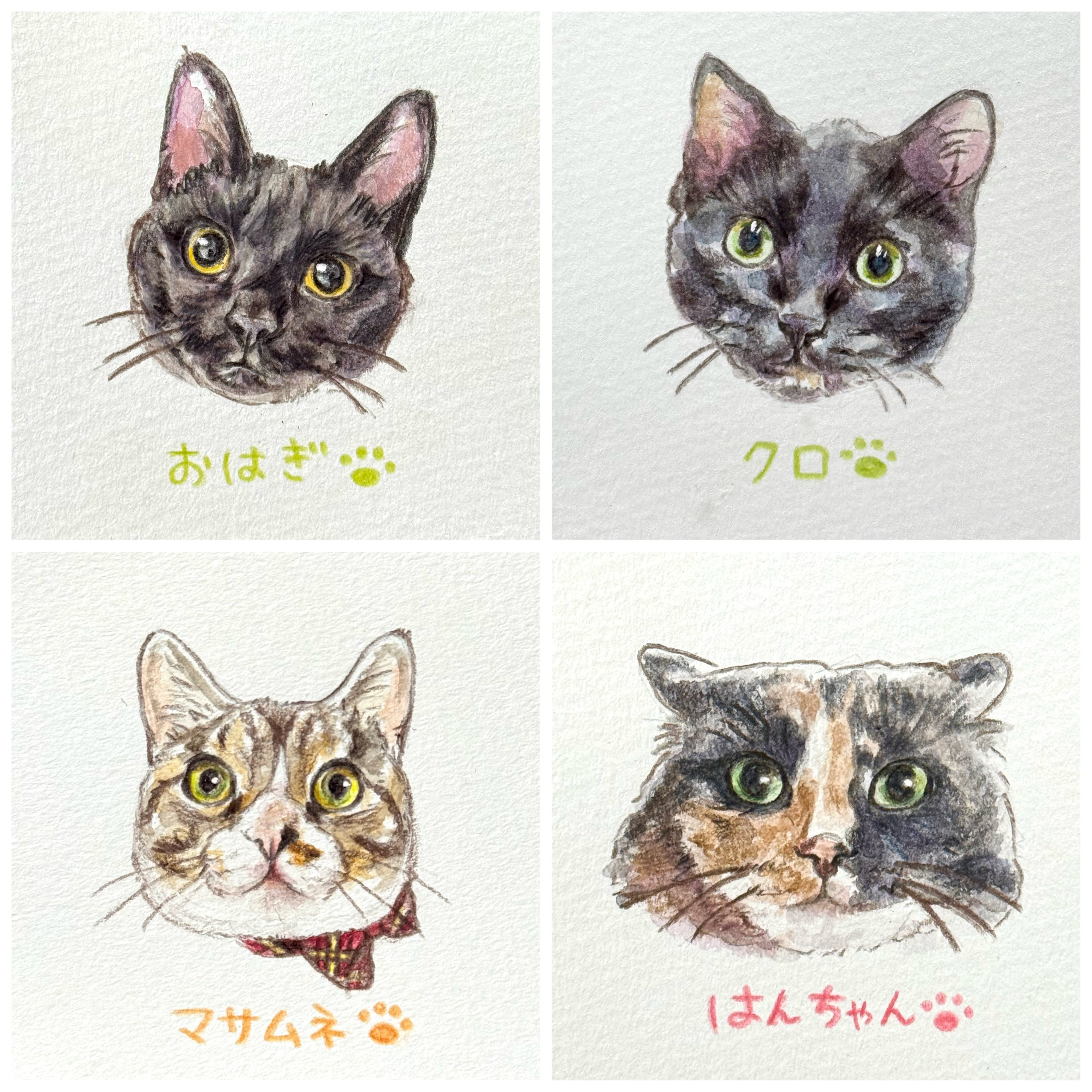 まい🍁ペット似顔絵 on X: 