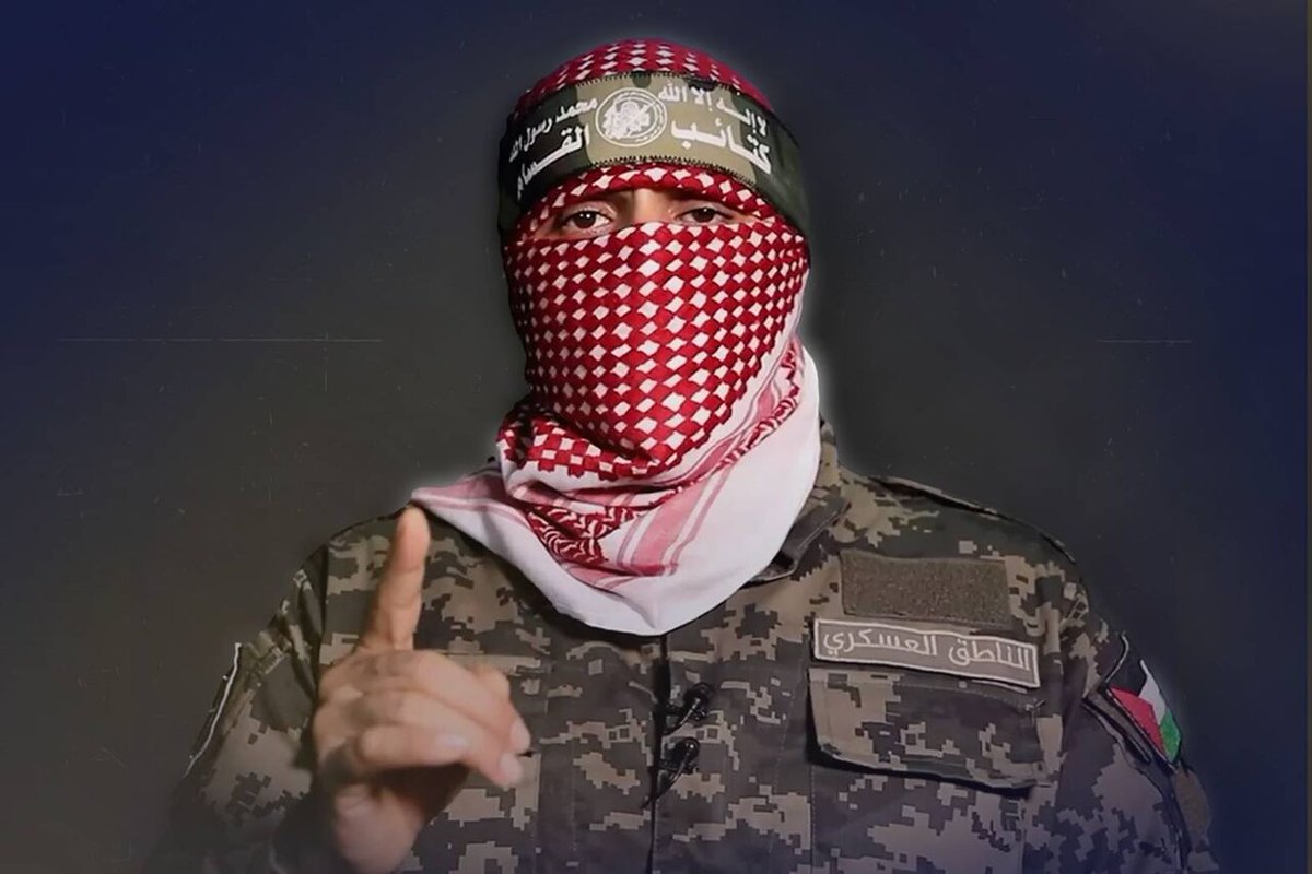 الآن فهمت معنى قول خالد بن الوليد في القعقاع بن عمرو رضي الله عنهما (لصوت القعقاع في الجيش خيرٌ من ألف رجل)!!!
فإذا قلتُ (لصوت أبي عبيدة في الحرب يعدل جيوش العرب ويزيد) ما اظن انني جانبتُ الصواب
#غزه_تقاوم_وستنتصر_بأذن_الله