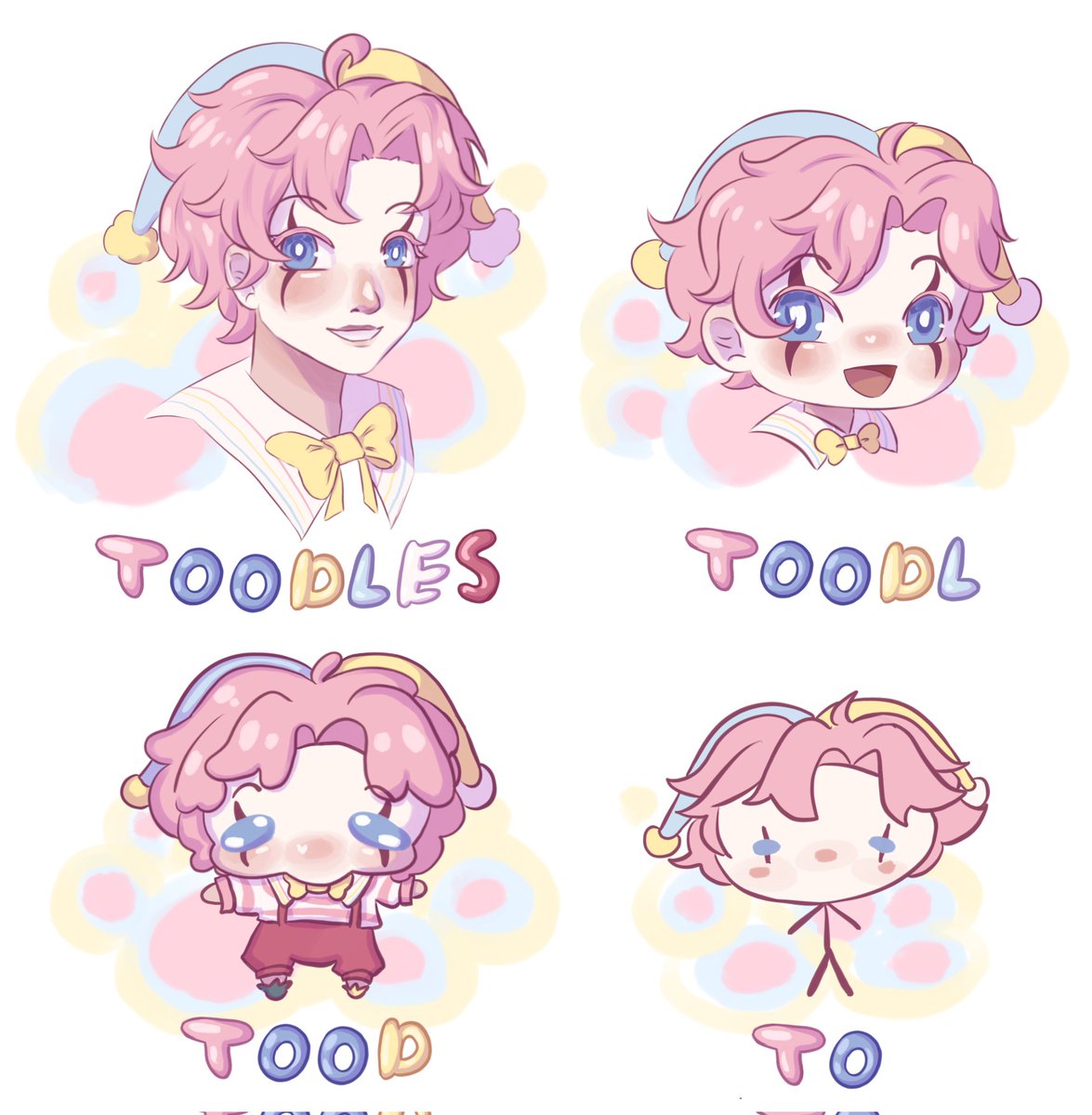 Bubblegum clown (⁠人⁠ ⁠•͈⁠ᴗ⁠•͈⁠)
#ToodlesDoodles <a href="/Clown_Toodles/">Toodles Clown✨</a>