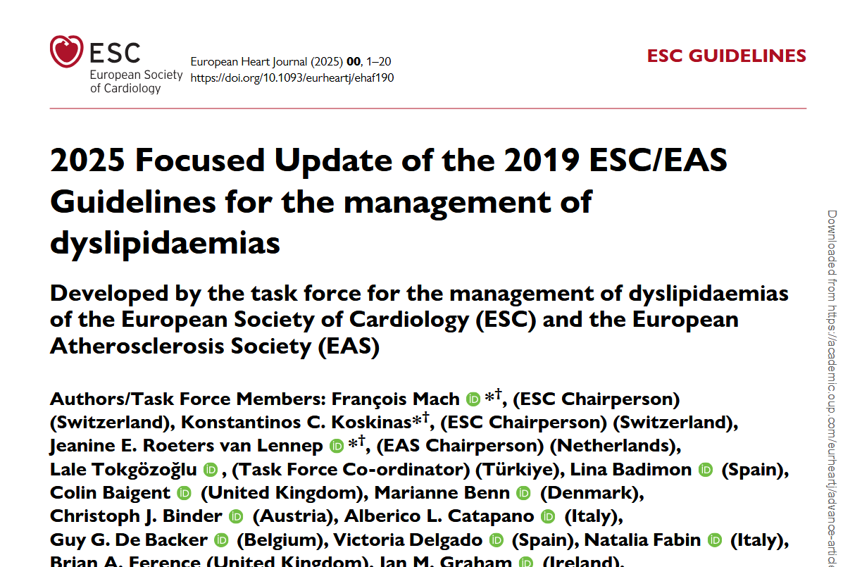 Recientemente se publicaron las guías Europeas de lípidos
Y el objetivo es disminuir con fármacos LDL, acorde al riesgo
Dejame que te cuente, mi opinión, por la cual están condenadas al fracaso biológico
HILO
👇👇👇