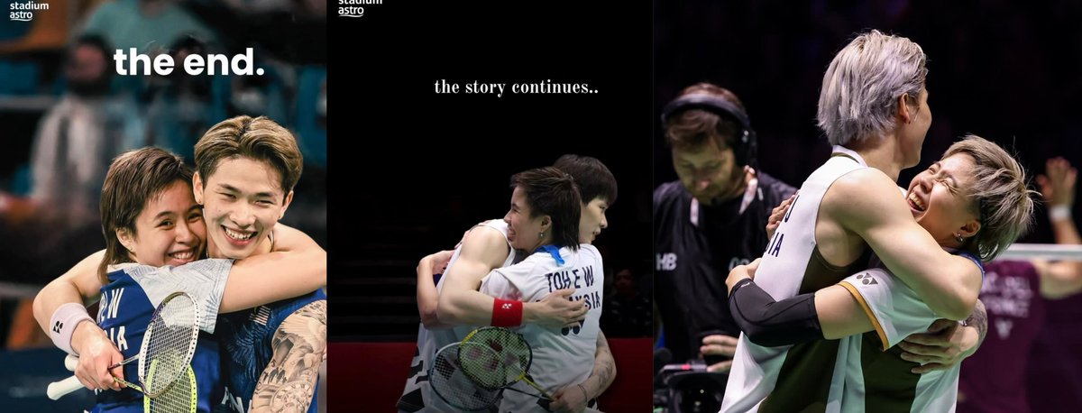 craigansibin's tweet photo. The story of @ChenTangJie and @TOHEEWEI1 
🥹
#BadmintonMalaysia #BWFWorldChampionships #Paris2025 #BWC2025 https://t.co/Rk13kn0vtW