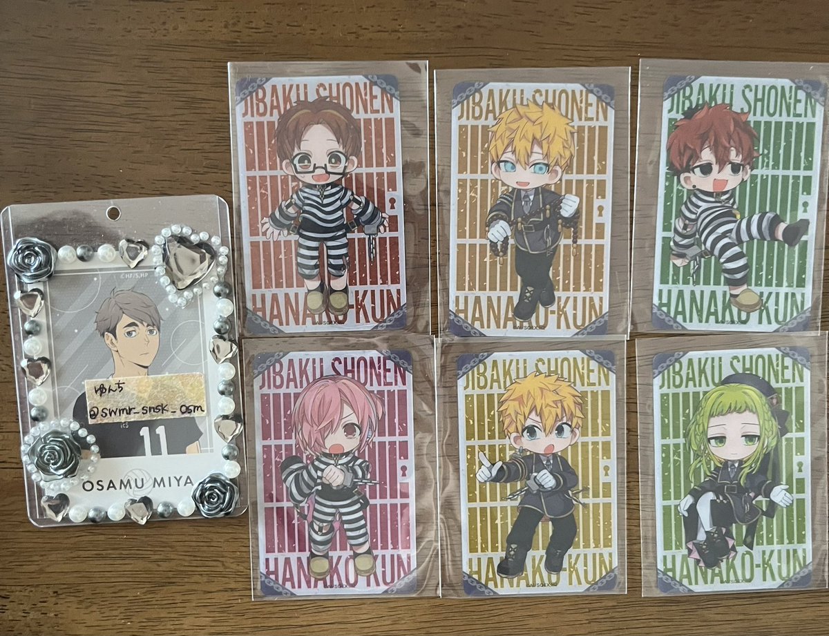 【交換・譲渡】
地縛少年花子くん ホロクリアカード 看守＆囚人
《譲》茜、ミツバ、輝、光、夏彦、桜
《求》花子くん、もっけ、寧々or定価＋送料

お気軽にお声がけください₍ᐢ‥ᐢ₎ ♡