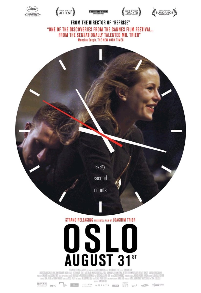 Tüm filmsever dostların mübarek Oslo, 31 August gününü kutlarım.