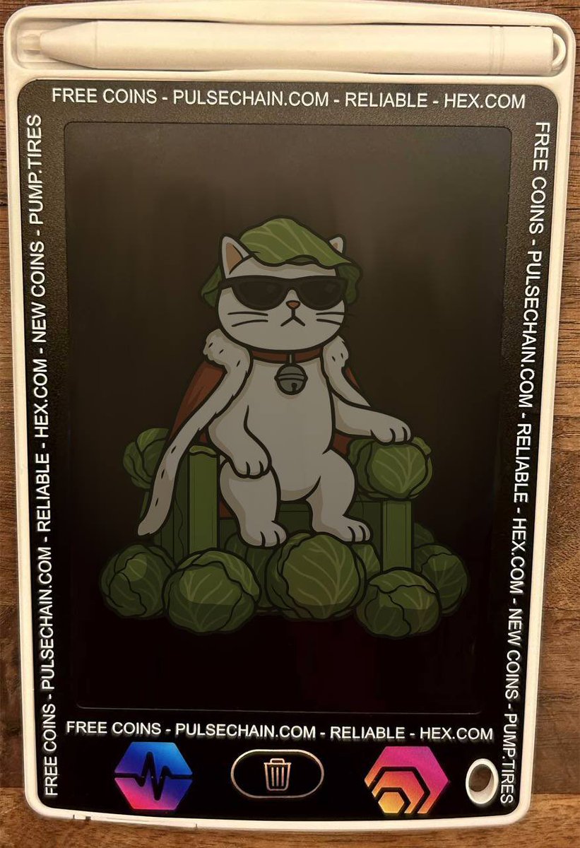 Cabbage Cat (@cabbagecatpls) on Twitter photo 9360 Electronic LCD Cabbages have been donated to the Burn Address
<a href="/RSITOKENPLS/">RSI Ecosystem📜</a> $CABCAT $UNSEEN 9360 Electronic LCD Cabbages have been donated to the Burn Address
<a href="/RSITOKENPLS/">RSI Ecosystem📜</a> $CABCAT $UNSEEN