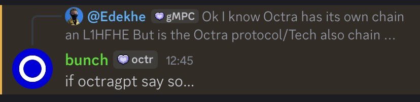DANIEL EDEKHE (@danieledekhe) on Twitter photo <a href="/octra/">octra</a> protocol is designed so it can operate as:
๐ ๐ฌ๐ญ๐๐ง๐๐๐ฅ๐จ๐ง๐ ๐๐ฅ๐จ๐๐ค๐๐ก๐๐ข๐ง ๐๐
๐ ๐ญ๐ซ๐ฎ๐ฌ๐ญ๐ฅ๐๐ฌ๐ฌ ๐ฅ๐๐ฒ๐๐ซ ๐ฌ๐จ๐ฅ๐ฎ๐ญ๐ข๐จ๐ง ๐๐จ๐ซ ๐๐ฑ๐ข๐ฌ๐ญ๐ข๐ง๐ ๐๐ฅ๐จ๐๐ค๐๐ก๐๐ข๐ง๐ฌ.
So itโs Chain agnosticโบ๏ธ
Thanks <a href="/octrabunch/">bunch</a>
Wanna know more about Octra? <a href="/octra/">octra</a> protocol is designed so it can operate as:
๐ ๐ฌ๐ญ๐๐ง๐๐๐ฅ๐จ๐ง๐ ๐๐ฅ๐จ๐๐ค๐๐ก๐๐ข๐ง ๐๐
๐ ๐ญ๐ซ๐ฎ๐ฌ๐ญ๐ฅ๐๐ฌ๐ฌ ๐ฅ๐๐ฒ๐๐ซ ๐ฌ๐จ๐ฅ๐ฎ๐ญ๐ข๐จ๐ง ๐๐จ๐ซ ๐๐ฑ๐ข๐ฌ๐ญ๐ข๐ง๐ ๐๐ฅ๐จ๐๐ค๐๐ก๐๐ข๐ง๐ฌ.
So itโs Chain agnosticโบ๏ธ
Thanks <a href="/octrabunch/">bunch</a>
Wanna know more about Octra?