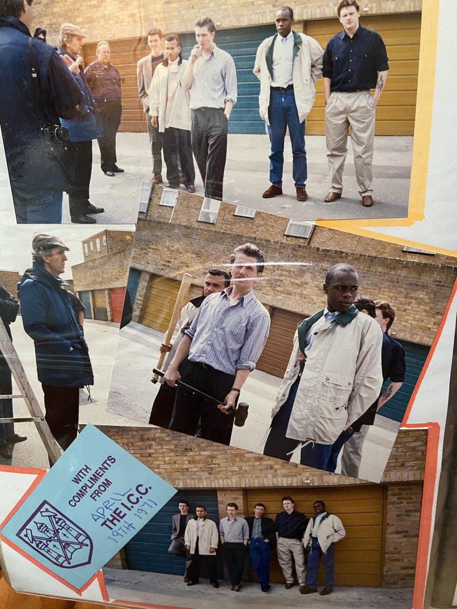 NeilJakings's tweet photo. @Retro_V_Junkie Some pics from behind the scenes, from her scrapbook, whilst working on the film https://t.co/6lWhMrp1ZC